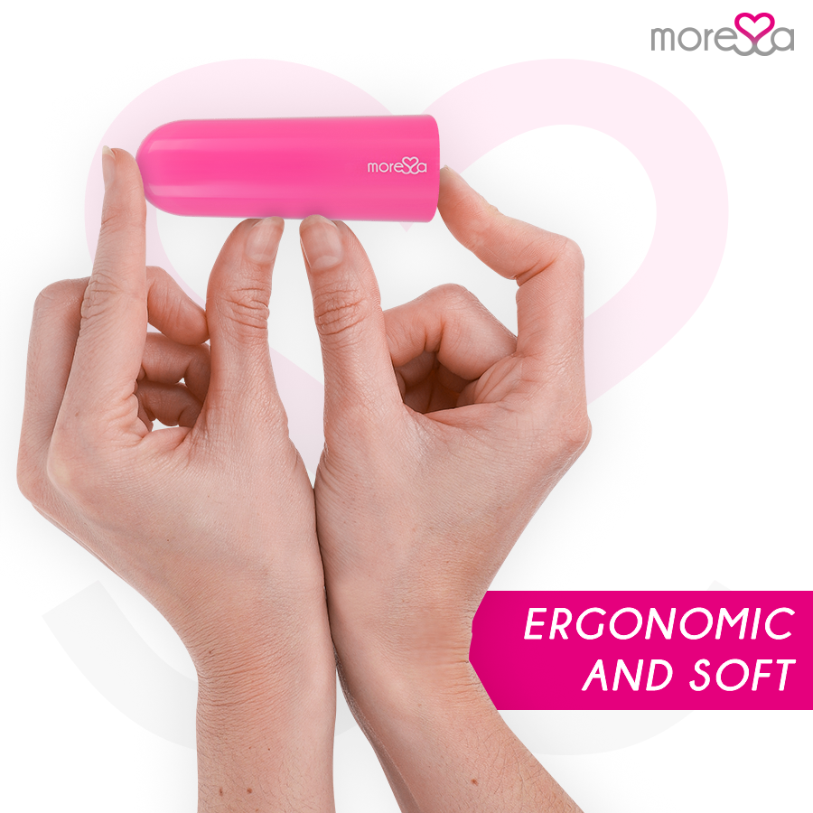 MORESSA - NIX PUISSANT VIBREUR MULTI-JEUX TÉLÉCOMMANDE ROSE