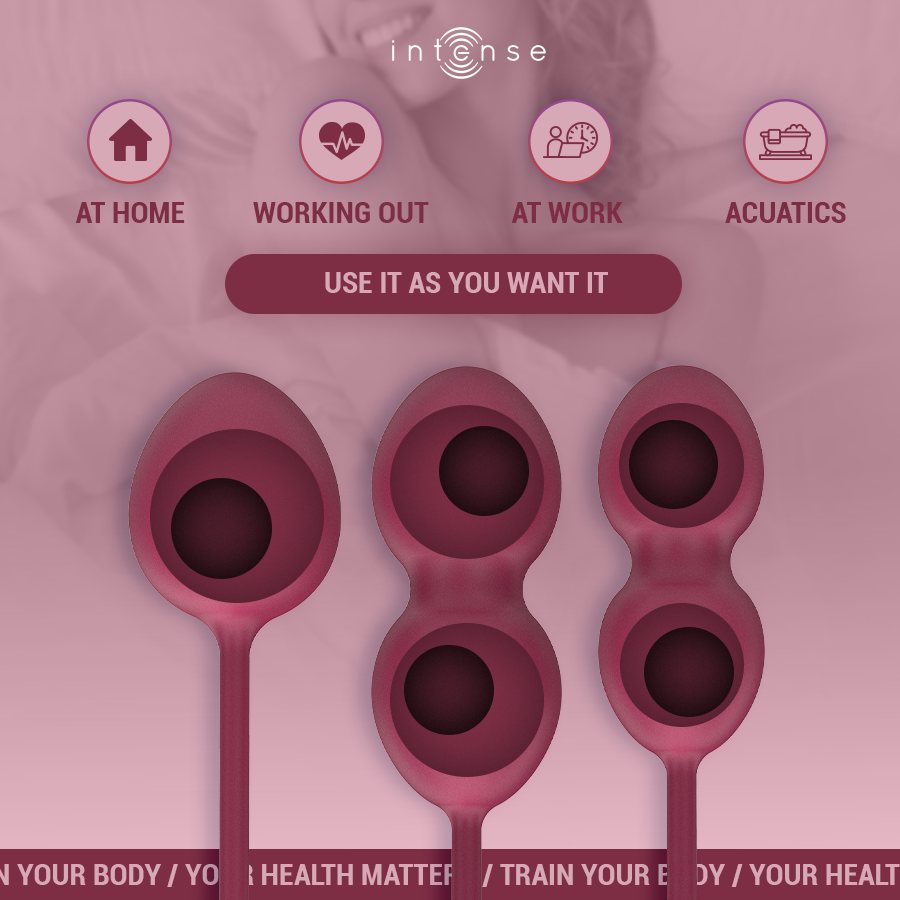 INTENSE - CHARLI KIT KEGEL BALLS VIOLET