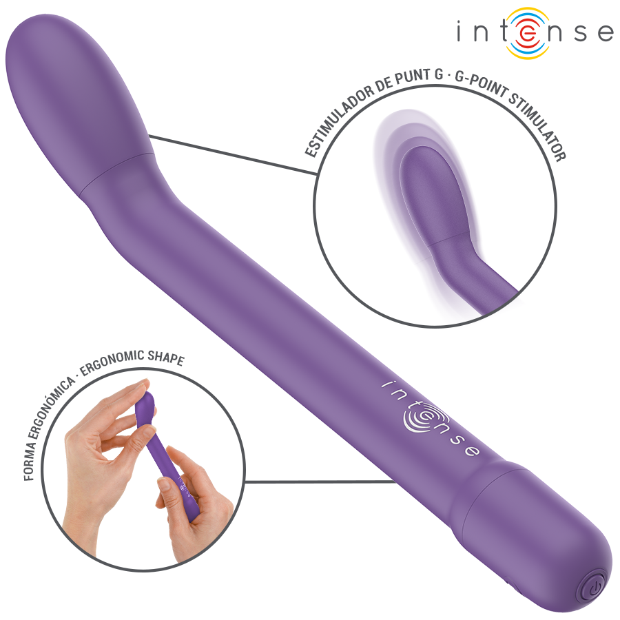 INTENSE - KARLIE STIMULATEUR POINT-G RECHARGEABLE VIOLET