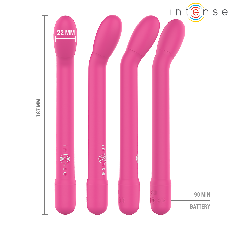 INTENSE - KARLIE STIMULATEUR POINT G RECHARGEABLE ROSE