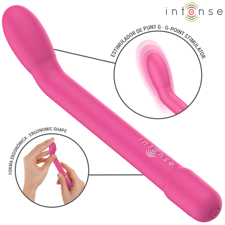 INTENSE - KARLIE STIMULATEUR POINT G RECHARGEABLE ROSE