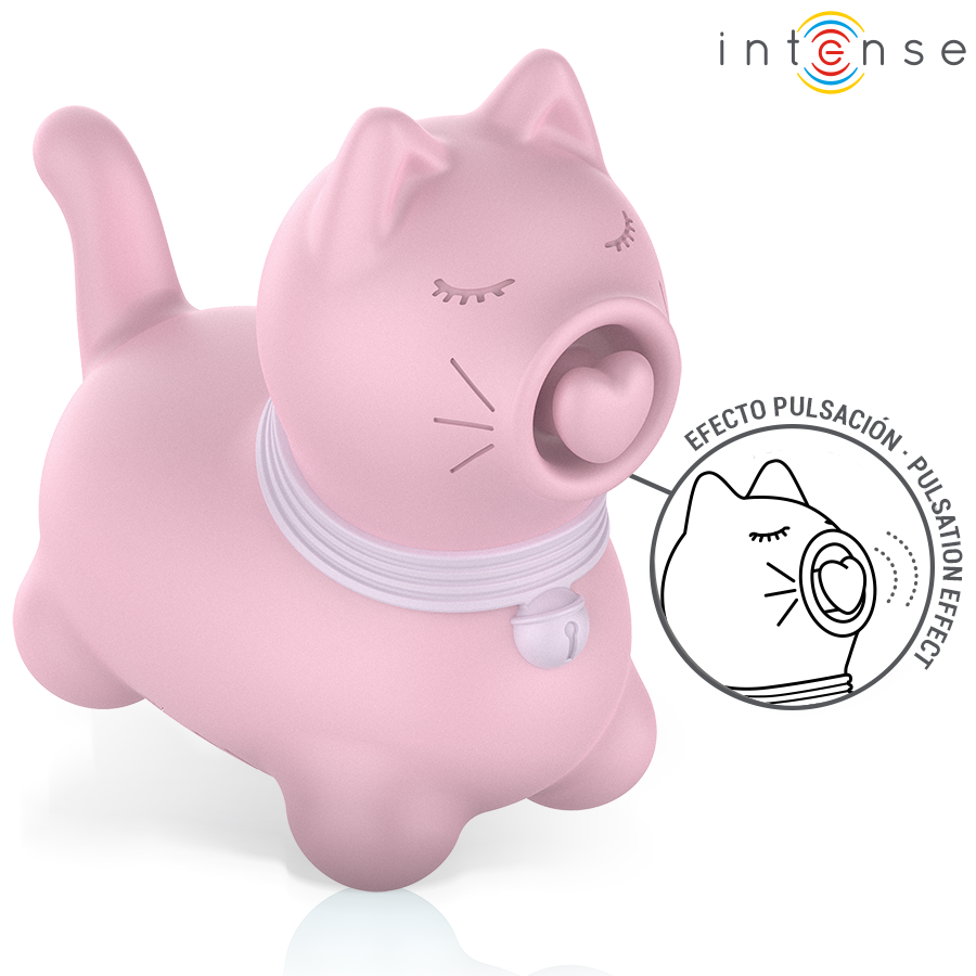 INTENSE - MARIE STIMULATEUR AVEC LANGUE EFFET PULSATION ROSE