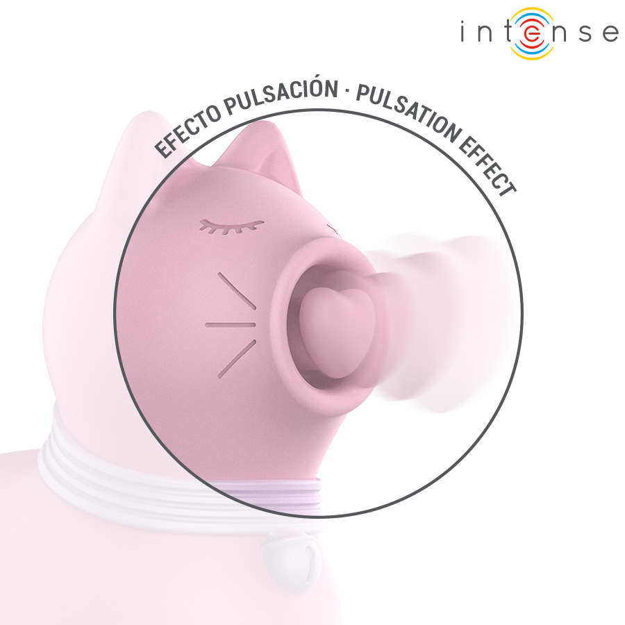 INTENSE - MARIE STIMULATEUR AVEC LANGUE EFFET PULSATION ROSE