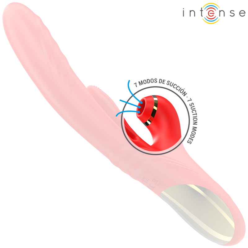 INTENSE - KAROL VIBRADOR MULTIFUNCIÓN EMPUJE &  SUCCION & ESTIMULACIÓN