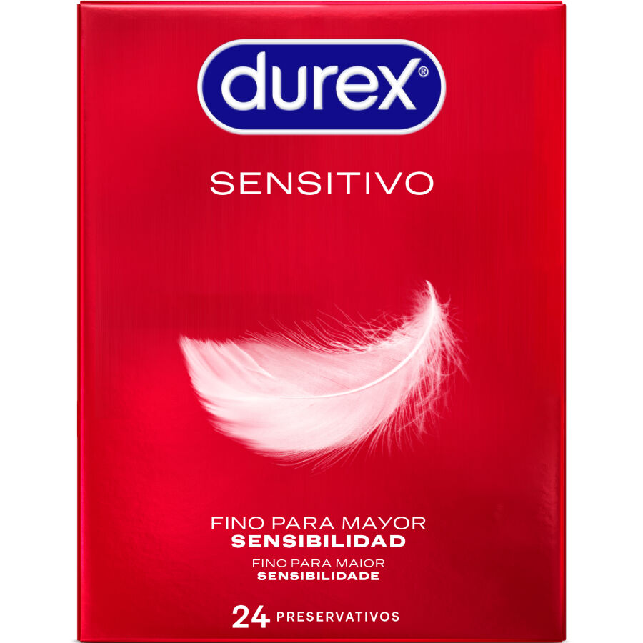 DUREX - PRÉSERVATIFS SENSITIFS 24 UNITÉS