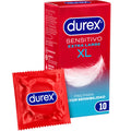 DUREX - PRÉSERVATIFS SENSITIFS GRANDE TAILLE 10 UNITÉS