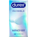 DUREX - PRÉSERVATIFS INVISIBLE ULTRA FINS 12 UNITÉS