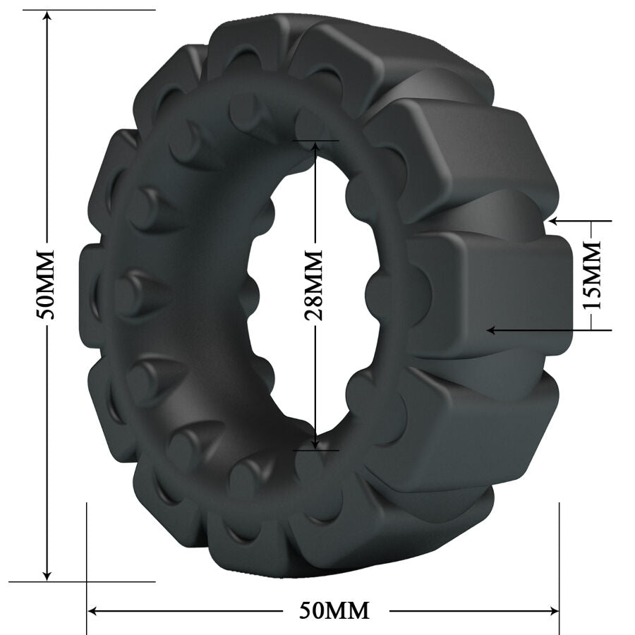 CRAZY BULL - LAIDEN ANILLO SILICONA MODELO 5