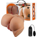 CRAZY BULL - EMILIA REAR VIBRATOR WITH NATURAL REALISTIC VAGINA AND ANUS, REMOTE CONTROL