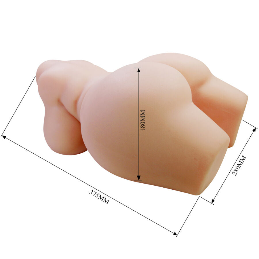 CRAZY BULL - GRACE REALISTIC FEMALE TORSO VAGINA AND ANUS 7.5 KG