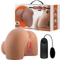 CRAZY BULL - MILA REAR VIBRATOR WITH REALISTIC VAGINA AND ANUS, REMOTE CONTROL