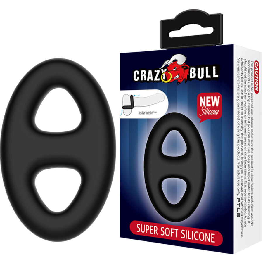CRAZY BULL - OVAL SILICONE DOUBLE RING