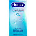 DUREX - PRÉSERVATIFS INVISIBLE XL 10 UNITÉS