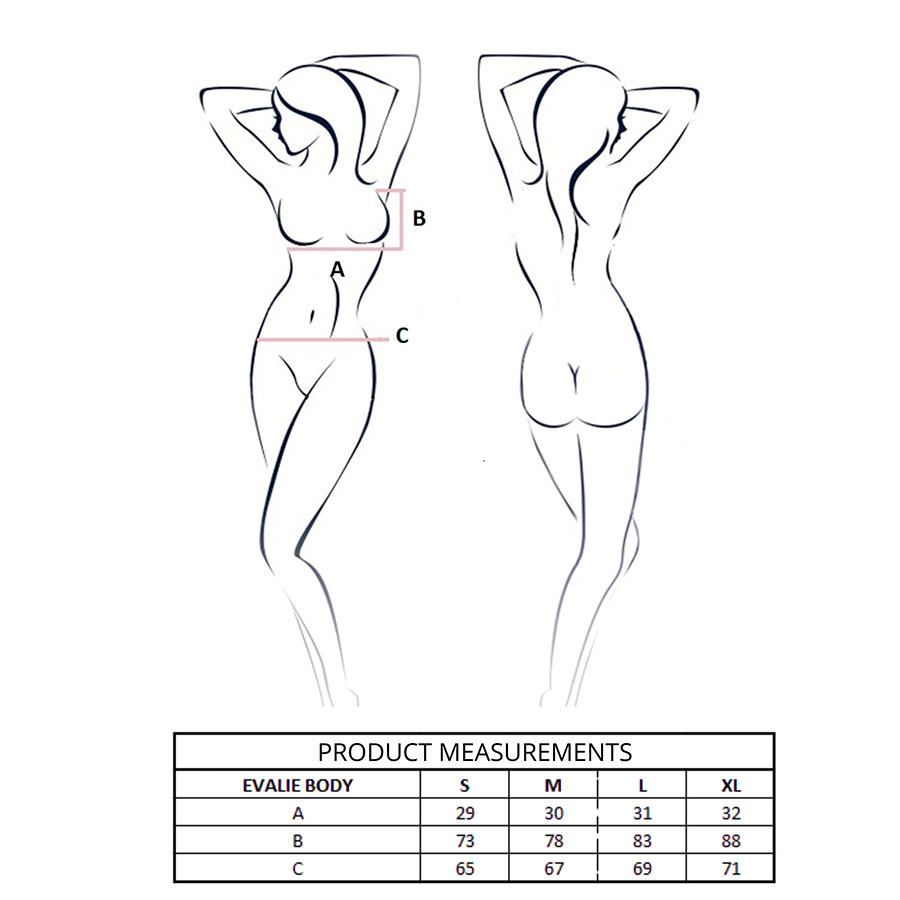PASSION - EVALIE BODY BLANC L/XL