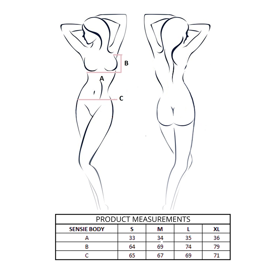 PASSION - BODY SENSIE NOIR S/M