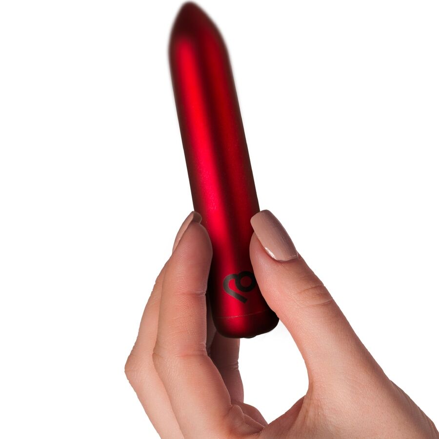 ROCKS-OFF - BALLE VIBRANTE RECHARGEABLE ROUGE