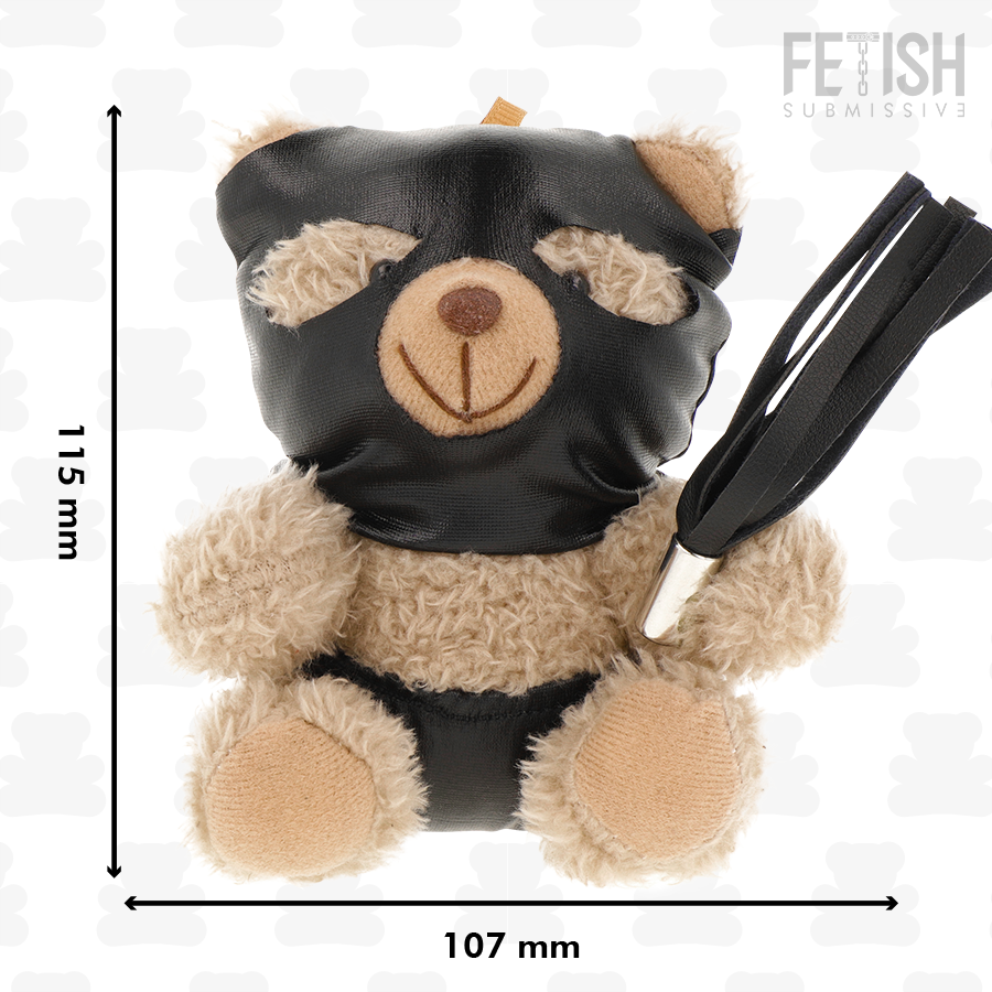 FÉTICHE SOUMIS - OURSON EN PELUCHE LUNO BDSM MODÈLE 7