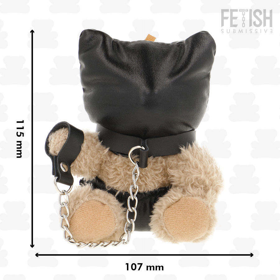 FÉTICHE SOUMISE - MOMO OURS EN PELUCHE BDSM MODÈLE 8