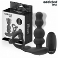 ADDICTED TOYS - MASAJEADOR PROSTÁTICO ROTATORIO CONTROL REMOTO