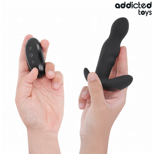 ADDICTED TOYS - ANAL PLUG ROTARY VIBRATOR REMOTE CONTROL
