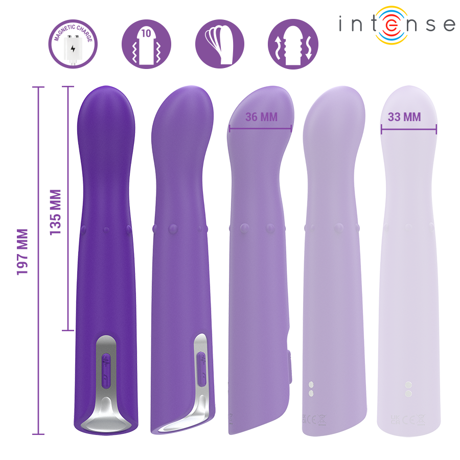 INTENSE - HELENA UP & DOWN VIBRATOR BEADS MODE 13.5 CM