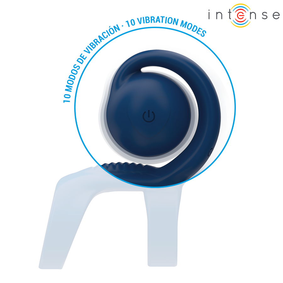INTENSE - TYSON ENHANCING RING WITH VIBRATING SNAIL Ø 3.2 CM