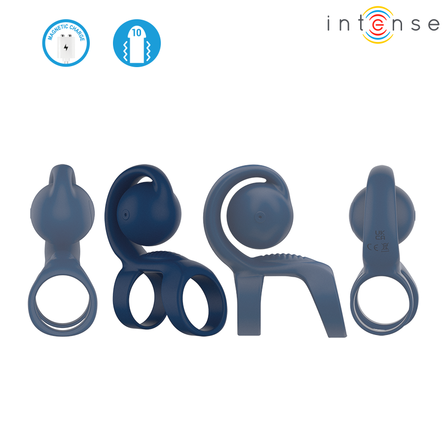 INTENSE - TYSON ENHANCING RING WITH VIBRATING SNAIL Ø 3.2 CM