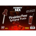 DIABLO GOLOSO - 50 SUCETTES PÉNIS RHUM COLA 10% ALCOOL