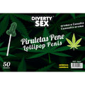 GOLOSO DEVIL - 50 PENIS LOLLIPOPS CANNABIS AROMA