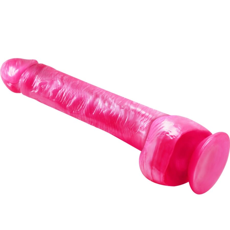 BAILE - DILDO RÉALISTE ROSE AVEC VENTOUSE