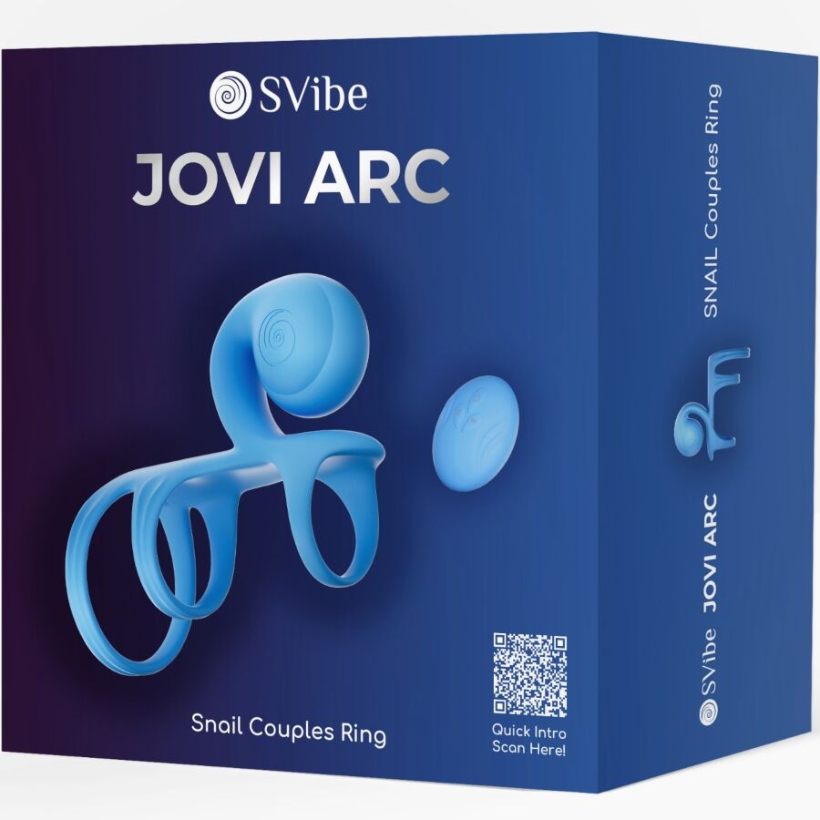 SNAIL VIBE - JOVI ARC ANNEAU DE COUPLE TÉLÉCOMMANDE BLEUE
