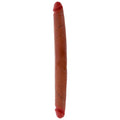 GET REAL - DOUBLE GODE EN SILICONE BONBON 40 CM