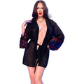 CHILIROSE - CR 4882 BABYDOLL & TANGA NOIR XL