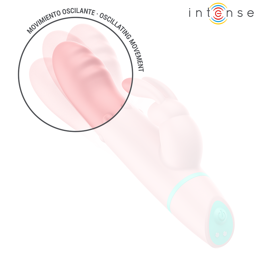 INTENSE - ALVIN STIMULATEUR LAPIN & VIBREUR ROLLING + OSCILLANT