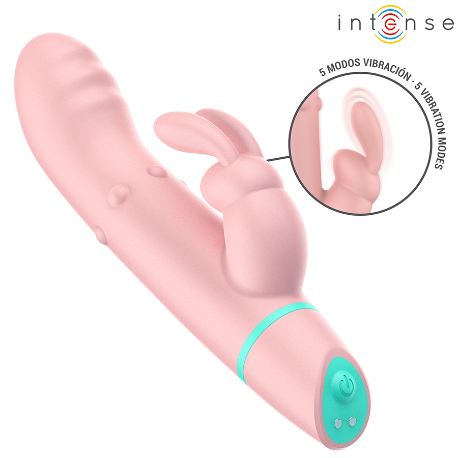 INTENSE - ALVIN STIMULATEUR LAPIN & VIBREUR ROLLING + OSCILLANT