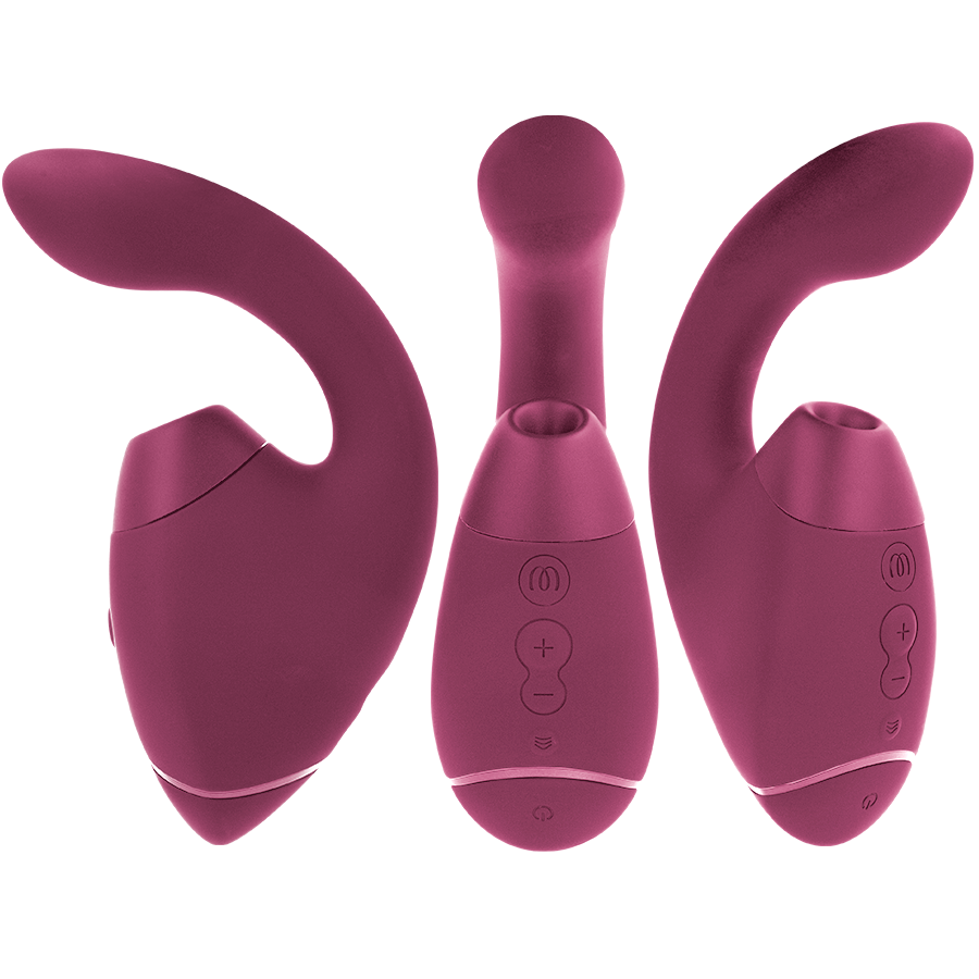 WOMANIZER - DUO NEXT DUAL CLITORAL & PINK G-SPOT VIBRATOR STIMULATOR