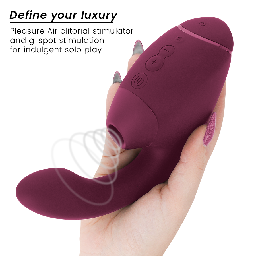 WOMANIZER - DUO NEXT DUAL CLITORAL & PINK G-SPOT VIBRATOR STIMULATOR