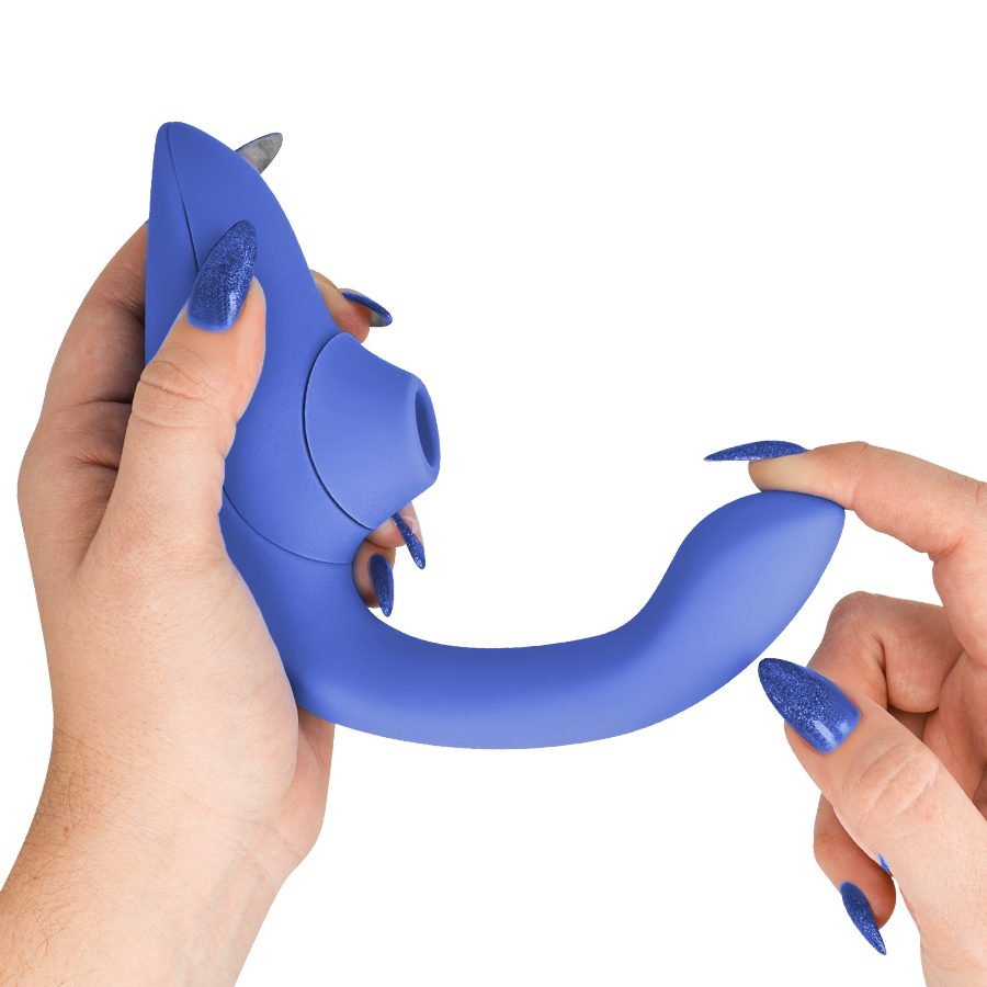 WOMANIZER - MÉLANGE STIMULATEUR VIBRATEUR LAPIN BLEU
