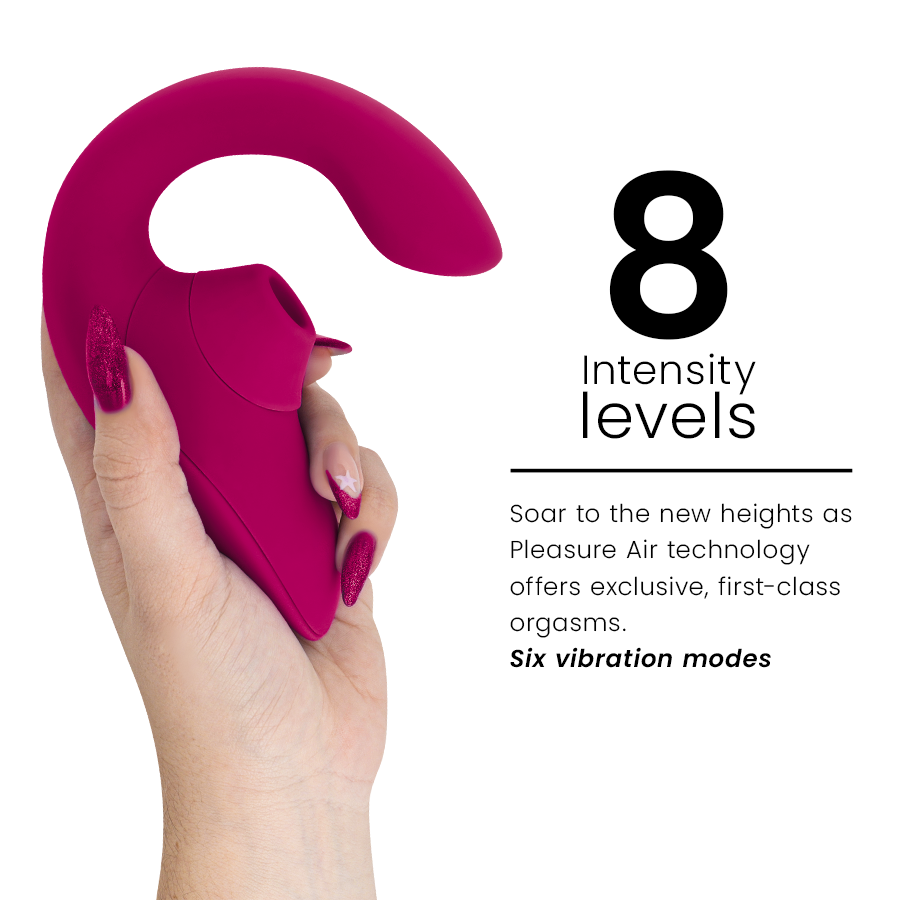 WOMANIZER - BLEND RABBIT VIBRATOR STIMULATOR FUCHSIA