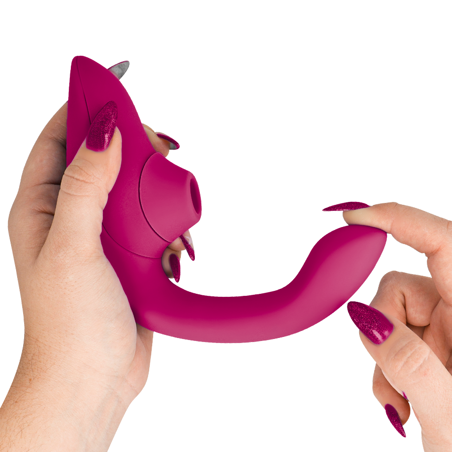 WOMANIZER - BLEND RABBIT VIBRATOR STIMULATOR FUCHSIA