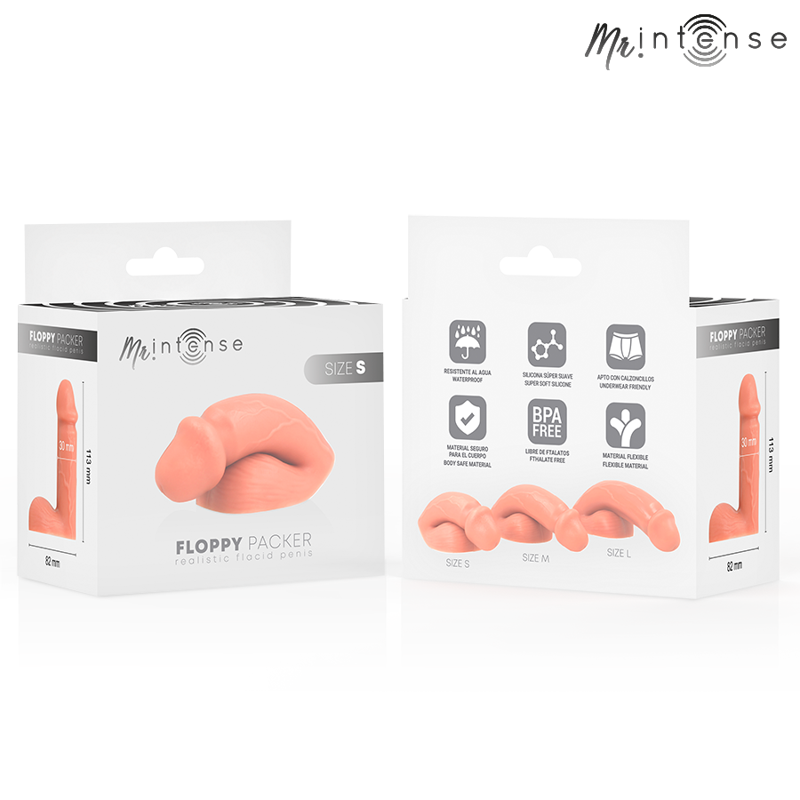 MR INTENSE - FLOPPY TALLA S PACKER REALÍSTICO