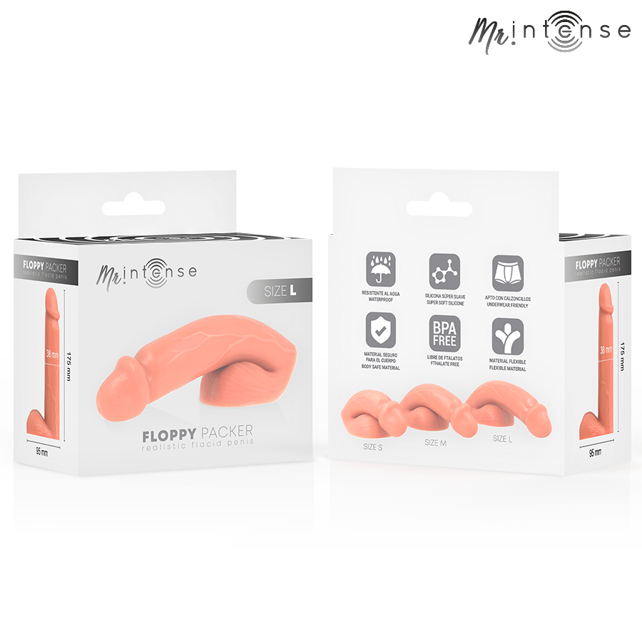 MR INTENSE - FLOPPY TALLA L PACKER REALÍSTICO