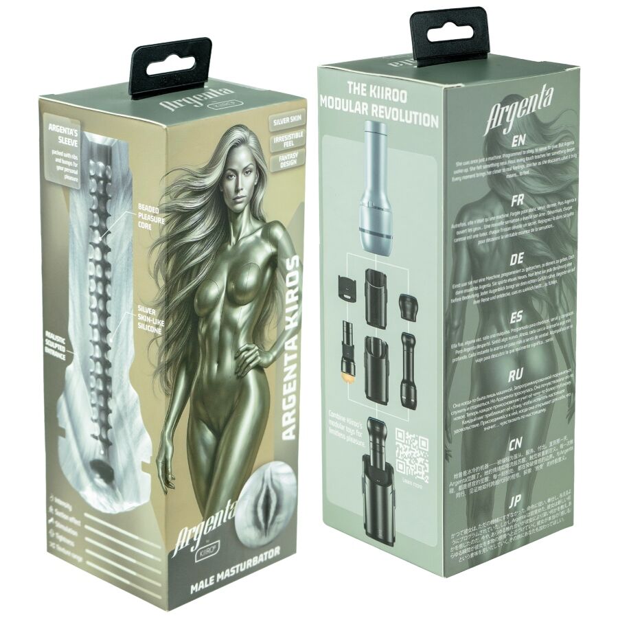 KIIROO - FEEL ARGENTA KIROS MASTURBATEUR COLLECTION STARS