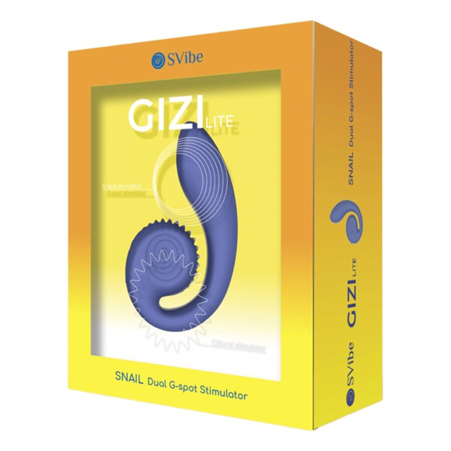 SNAIL VIBE - GIZI LITE VIBREUR DOUBLE POINT G ET CLITORIS VIOLET