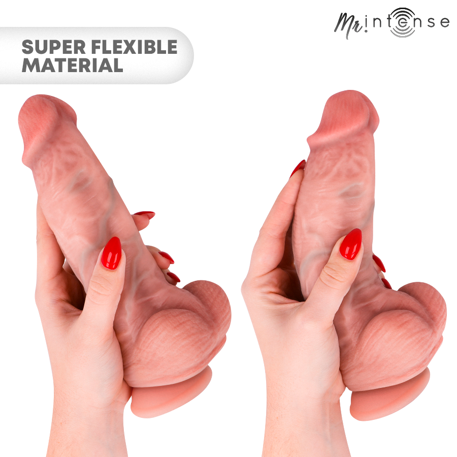 MR INTENSE - GODEMICHET SPENCER EN SILICONE TAILLE MOYENNE 23 CM -Ø- 5.7 CM
