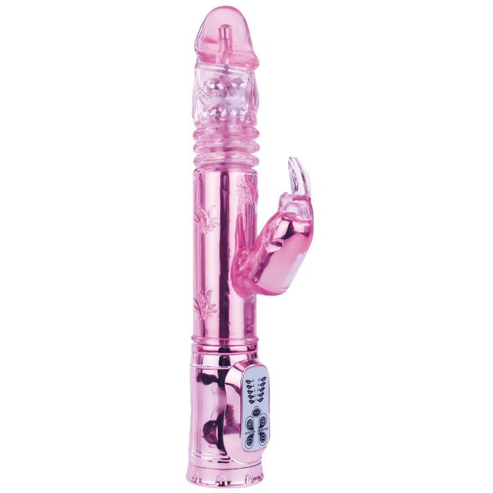 DANSE - LAPIN BATTEUR ROTATIF RAMPANT ROSE