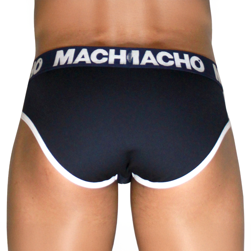MACHO - MCH008 SLIP CLÁSICO AZUL MARINO XL