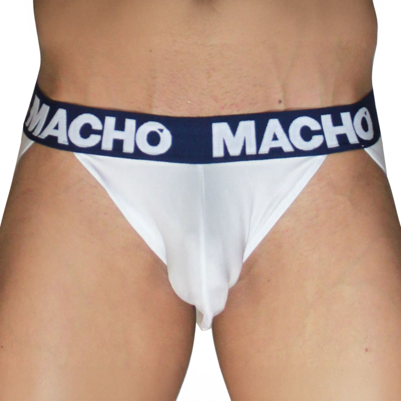 MACHO - MX29DK JOCK BLANCO + MARINO XL