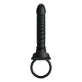PRETTY LOVE - MERRITT VIBRADOR ANAL CON ANILLO Y VIBRACIÓN NEGRO
