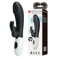 PRETTY LOVE - NAUGHTY BUNNY VIBRADOR RABBIT 30 FUNCIONES NEGRO